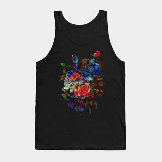 Doppler Rose Tank Top by psanchez